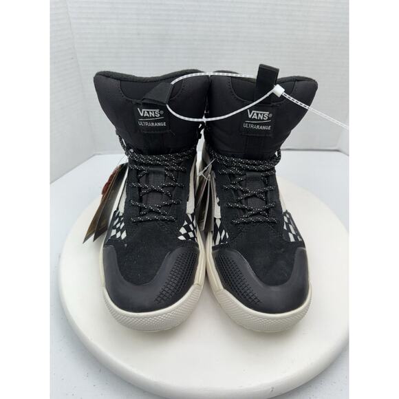Vans UltraRange EXO Hi GORE-TEX MTE-2 Mens Size 8.5 Black Warped Check Sneakers - Picture 3 of 14